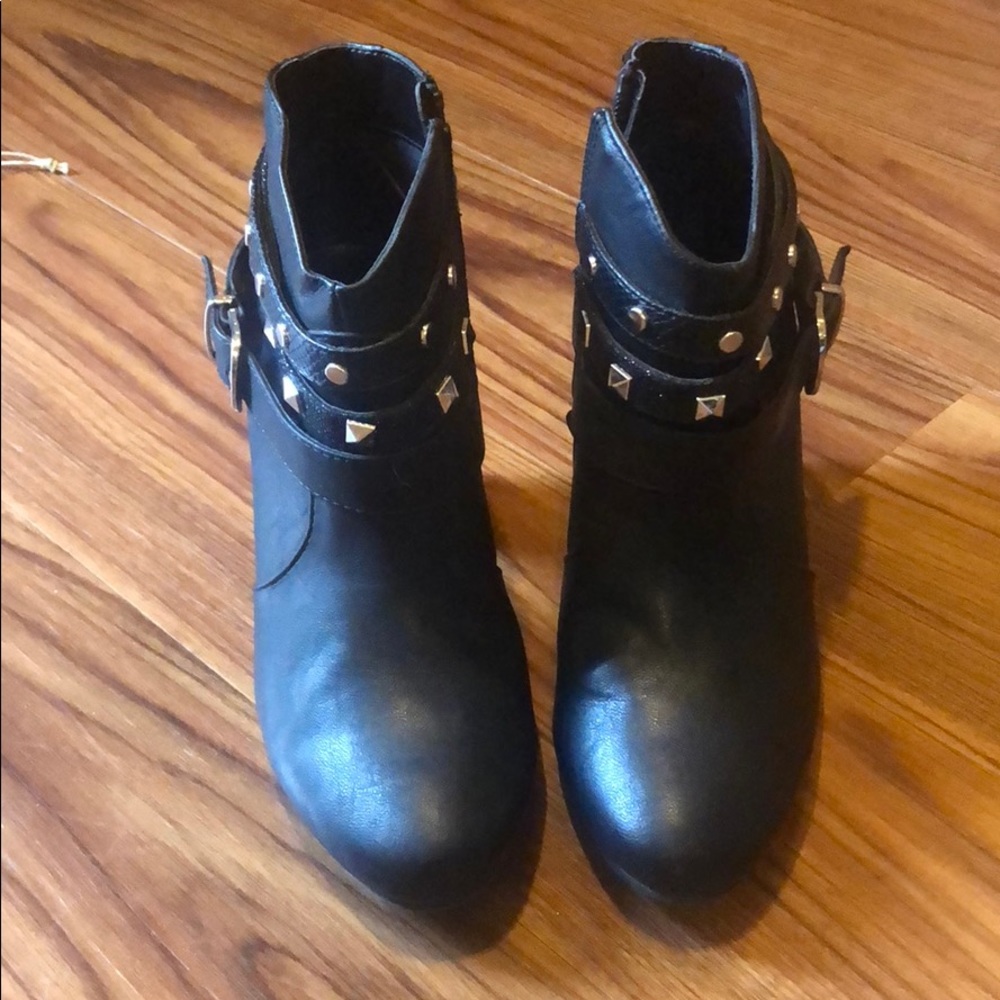 Black booties